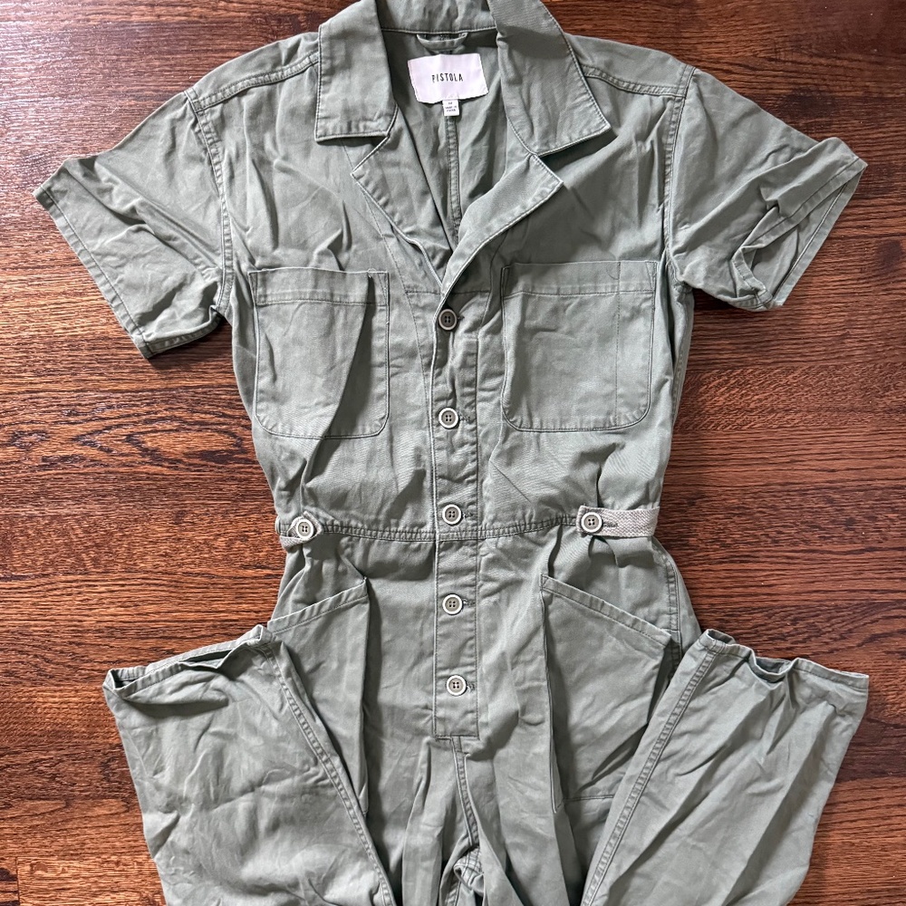 Pistola Grover Field Jumpsuit in Colonel